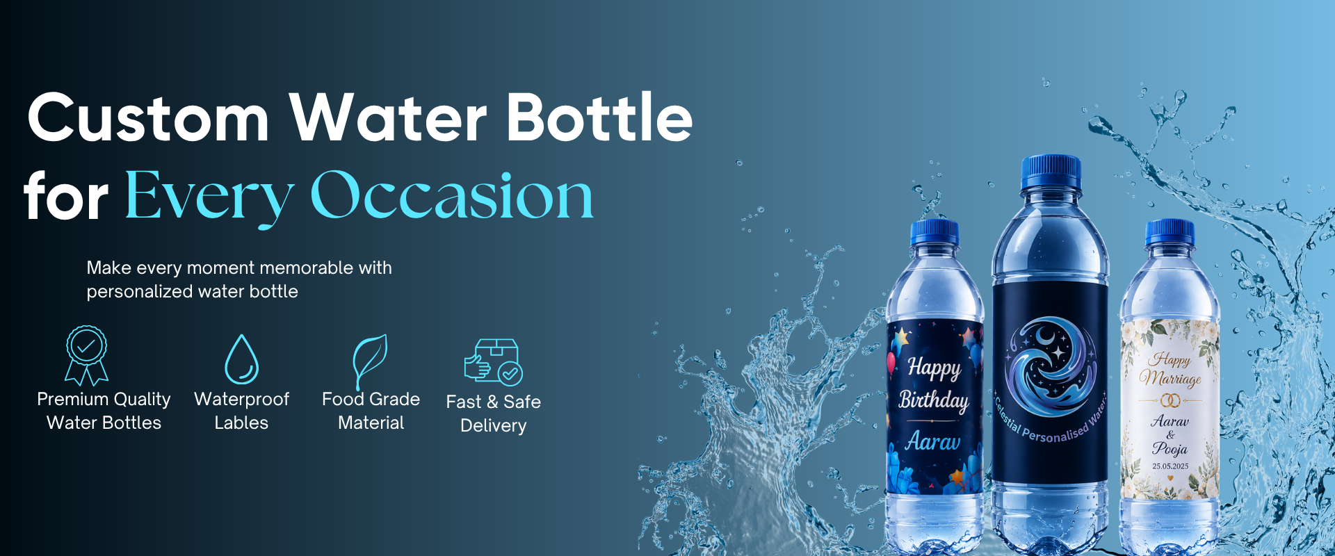 Personalized Water Bottles